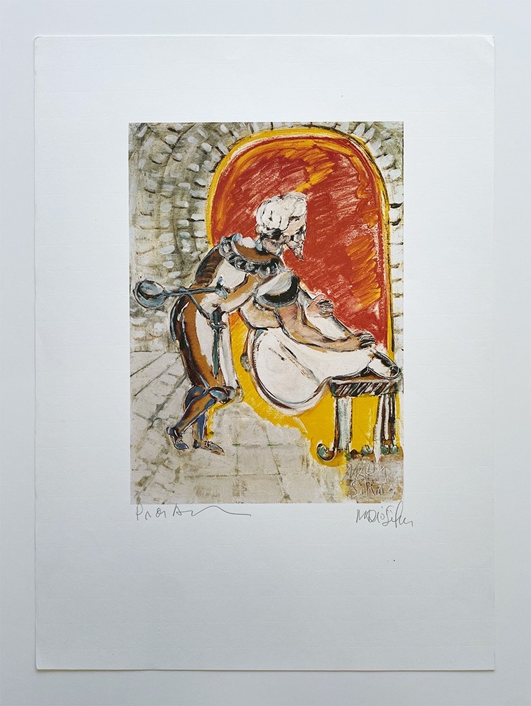 Mário Silva - Serigrafia - Obra gráfica