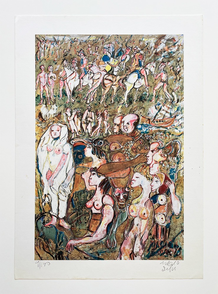 Mário Silva - Serigrafia - Obra gráfica